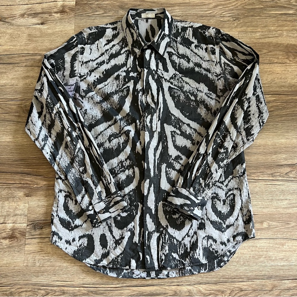 Dior Mens Button Up Shirt